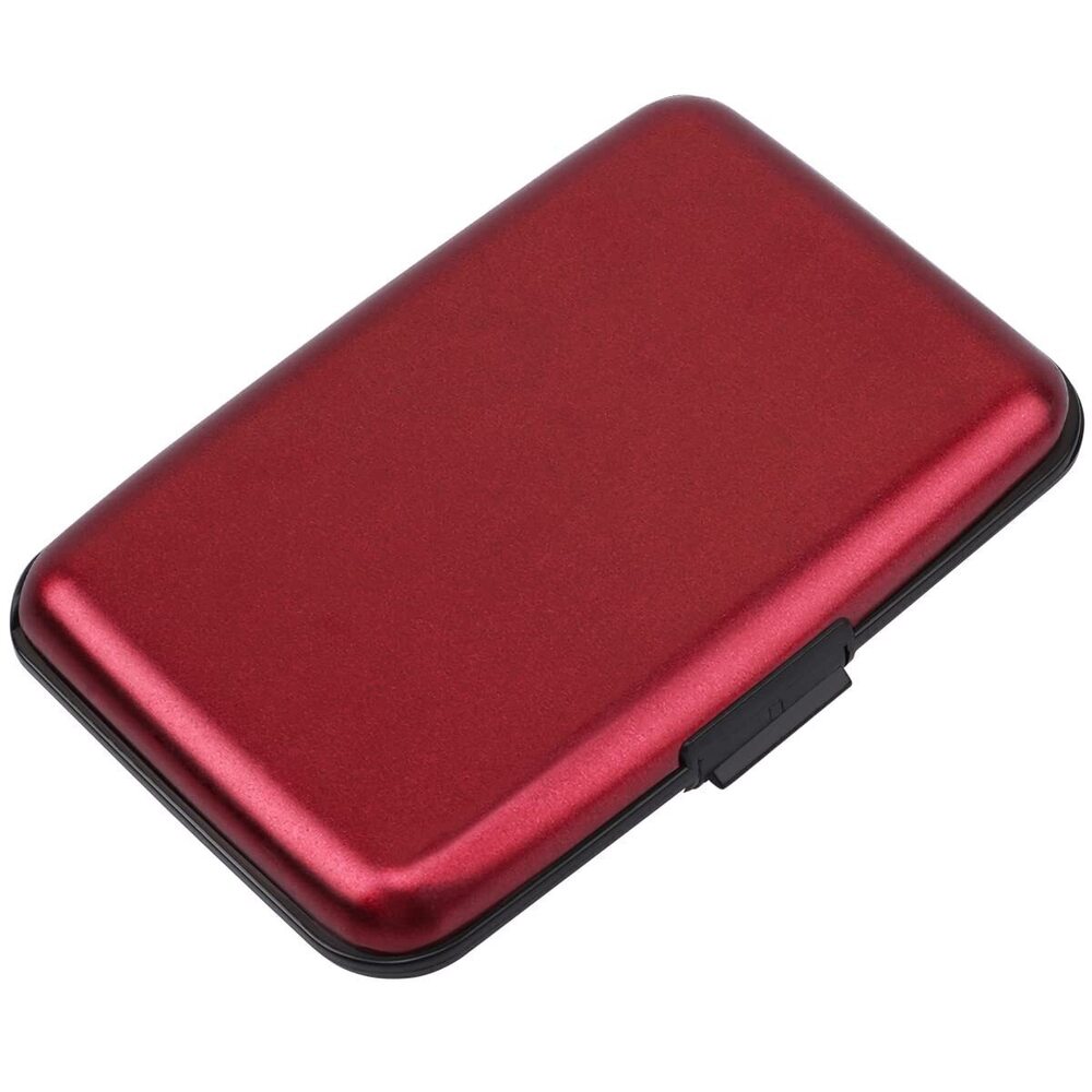 4681 Mini Credit Card Holder ,RFID Blocking Slim Hard Card Case ID Case